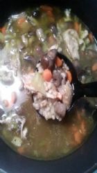Barley Mushroom Chicken Soup