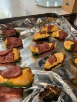 Keto turkey Bacon wrapped jalapeÃƒÆ'Ã‚Â±o poppers 