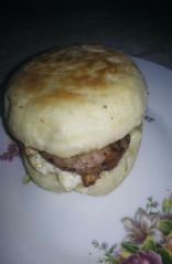 Turkey English Muffin Breakfast Sandwich