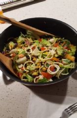 BLT Salad w/Black Beans & Corn