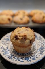 Decadent Bakery Style Chocolate Chip Muffins