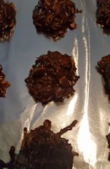 Coconutty No Bake Cookies