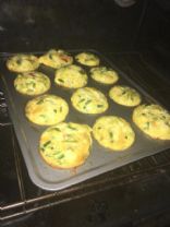 Vegetable breakfast muffins 