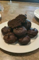 Dark Chocolate Coffee Muffin low Carb phase one