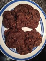 Chocolate Heath Bar Cookies