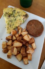 Broccoli Onion Frittata