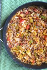 Amish Ground Beef and Cabbage Skillet