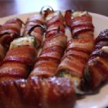 Bacon Wrapped Chicken & Cream Cheese Stuffed Jalapenoes