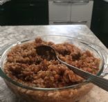 Baked Pintos and Rice