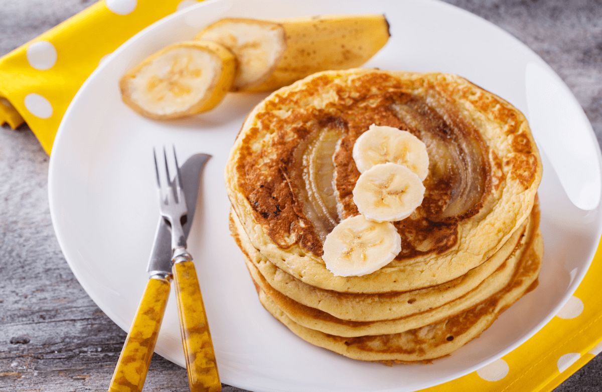 Banana Egg Pancakes Recipe  SparkRecipes