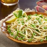 Basil Pasta With Peas