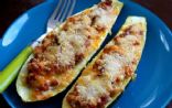 Beef - Stuffed Zucchini with Beef and Cheese