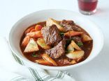 Beef Stew with Root Vegetables and Mushrooms (Slow Cooker)