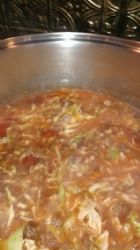 Beefy Cabbage Soup