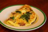Bistro Omelet with spinach, mushrooms & onions