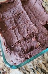 Black Bean Dark Chocolate Fudge