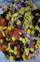 Black bean and corn relish