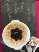 BlackBerry oatmeal