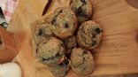 Blueberry Oatmeal Flax Muffins