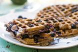 Blueberry Oatmeal Waffles