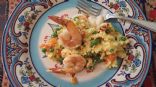 Breakfast shrimp scramble