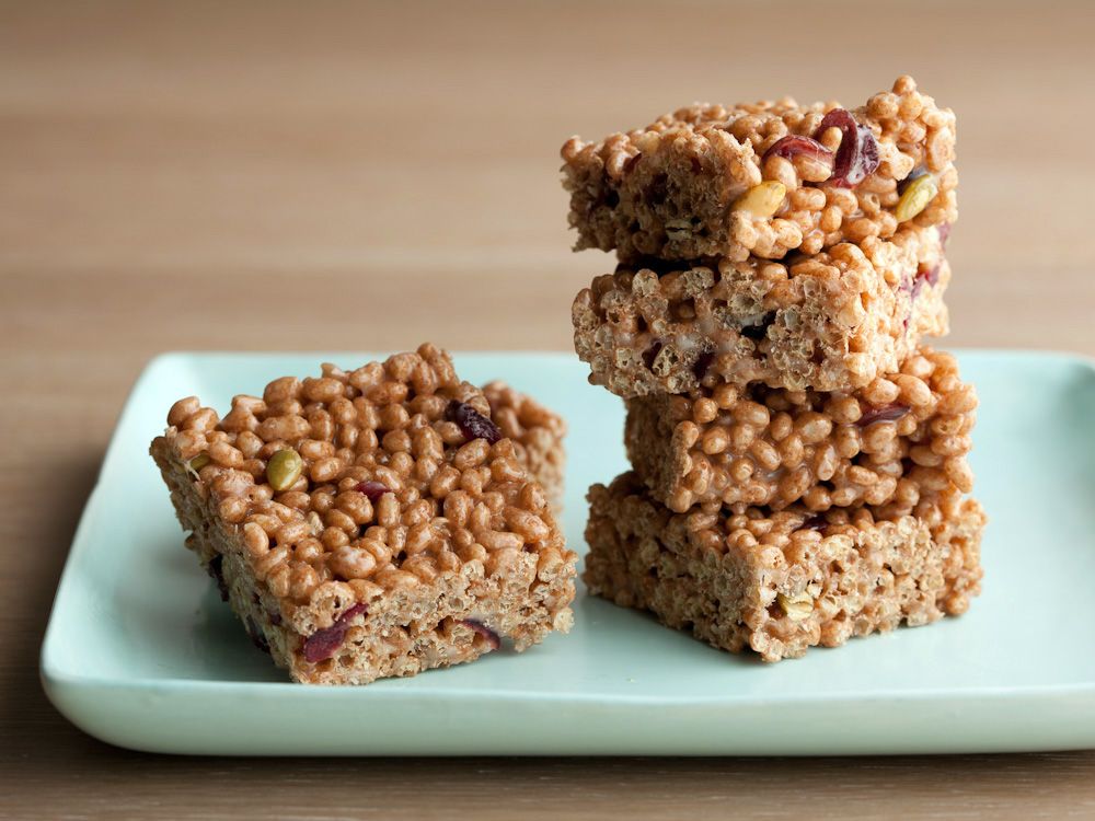 Brown Rice Crispy Treats Recipe | SparkRecipes