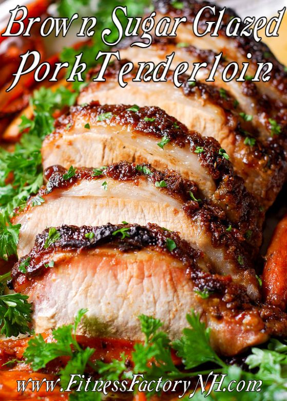 Brown Sugar Glazed Pork Tenderloin Recipe | SparkRecipes