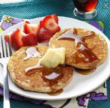 Brown Sugar Oatmeal Pancakes