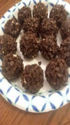 Brownie protien truffles