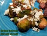 Buffalo Roasted Brussel Sprouts