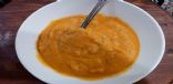 Butternut squash soup with apple & parsnip