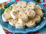 CHICKEN ENCHILADA PINWHEELS