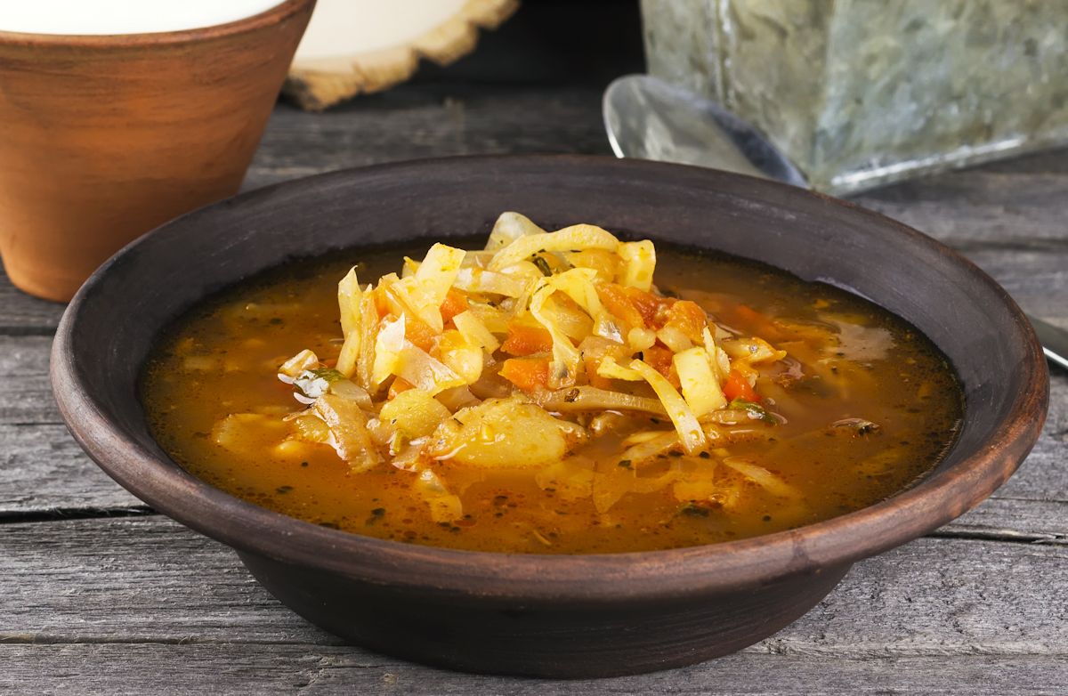 Cabbage Vegetable Soup 