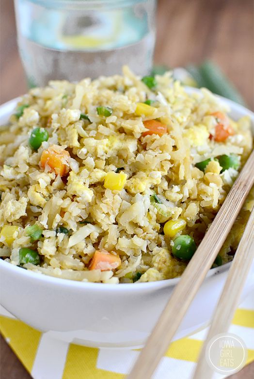 Cauliflower Fried Rice Recipe | SparkRecipes