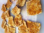 Cheesy Chipotle Tofu Crackers (AirFryer)