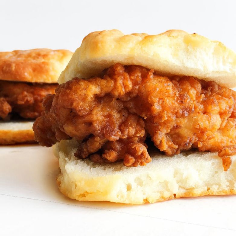 Chicken Biscuit Sandwich Recipe SparkRecipes