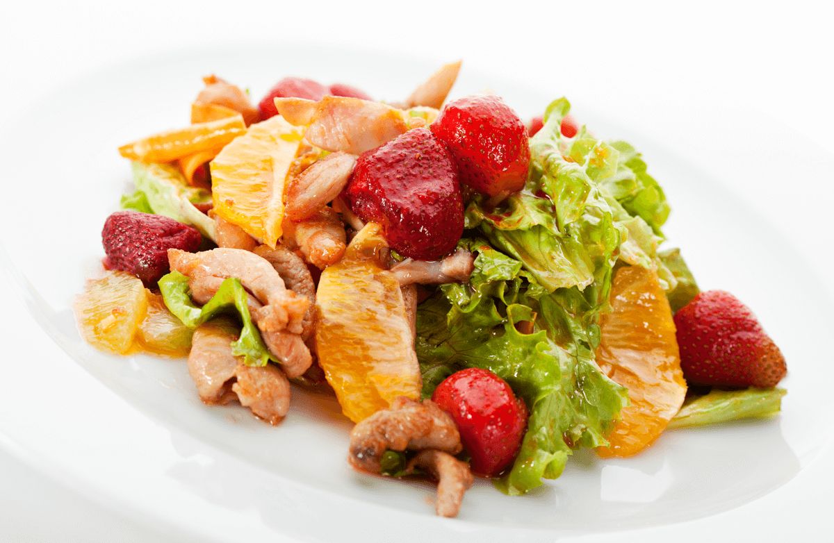 Chicken Citrus Salad Recipe SparkRecipes
