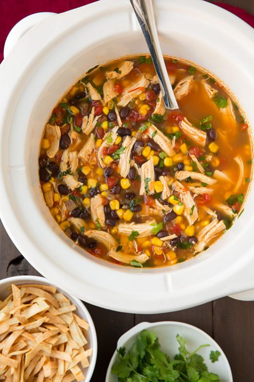 Chicken Tortilla Soup - Cooking Classy Recipe | SparkRecipes