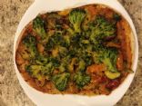 Chicken and Veggie Flatout Pizza 