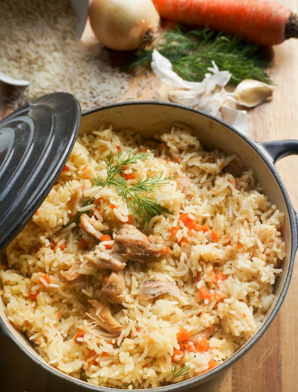 Chicken with Rice Recipe | SparkRecipes