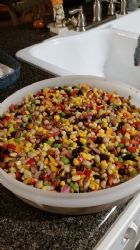 Chilled Mixed Bean & Corn Relish