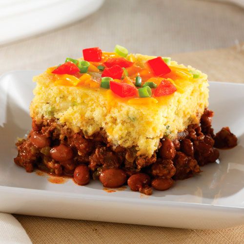 Chipotle Chili Cornbread Bake Recipe | SparkRecipes