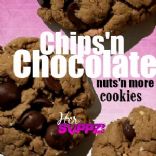 Chips 'n Chocolate nuts'n more Cookies