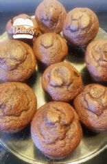 Chocolate zucchini muffins