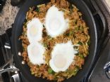 Chorizo Hash and Eggs