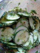 Cilantro Lime Cucumber Salad