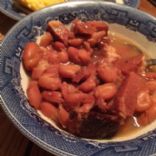 Cranberry Beans with Ham