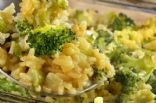 Creamy Broccoli, Rice and Cheddar Soup