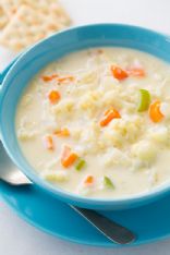 Creamy Cauliflower Vegetable Soup