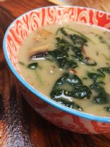 Creamy Spinach and MushroomSoup